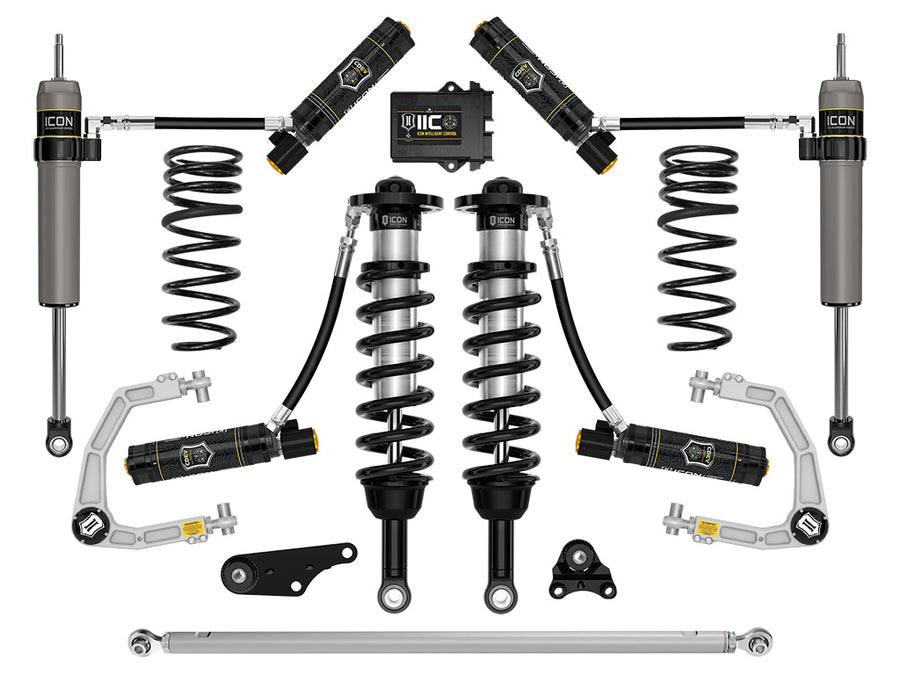 ICON 2025 Toyota 4Runner 4WD 1.25-3" Lift Stage 12 Suspension System Billet