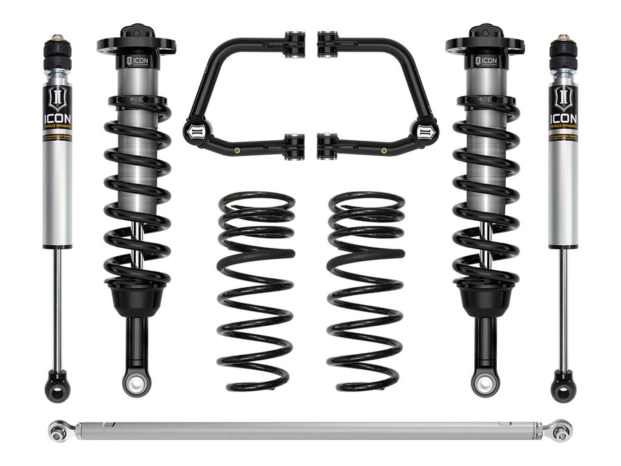 ICON 2025 Toyota 4Runner 2WD 1.25-3" Lift Stage 3 Suspension System Tubular