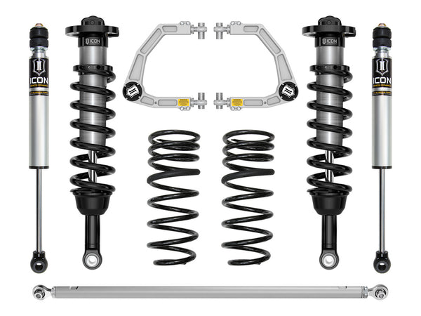 ICON 2025 Toyota 4Runner 2WD 1.25-3" Lift Stage 3 Suspension System Billet