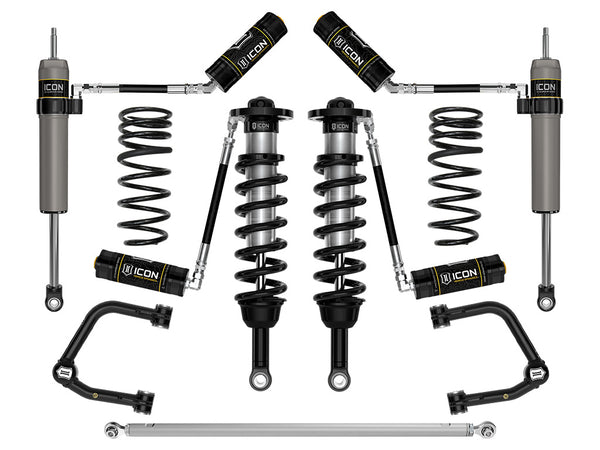 ICON 2025 Toyota 4Runner 2WD 1.25-3" Lift Stage 6 Suspension System Tubular