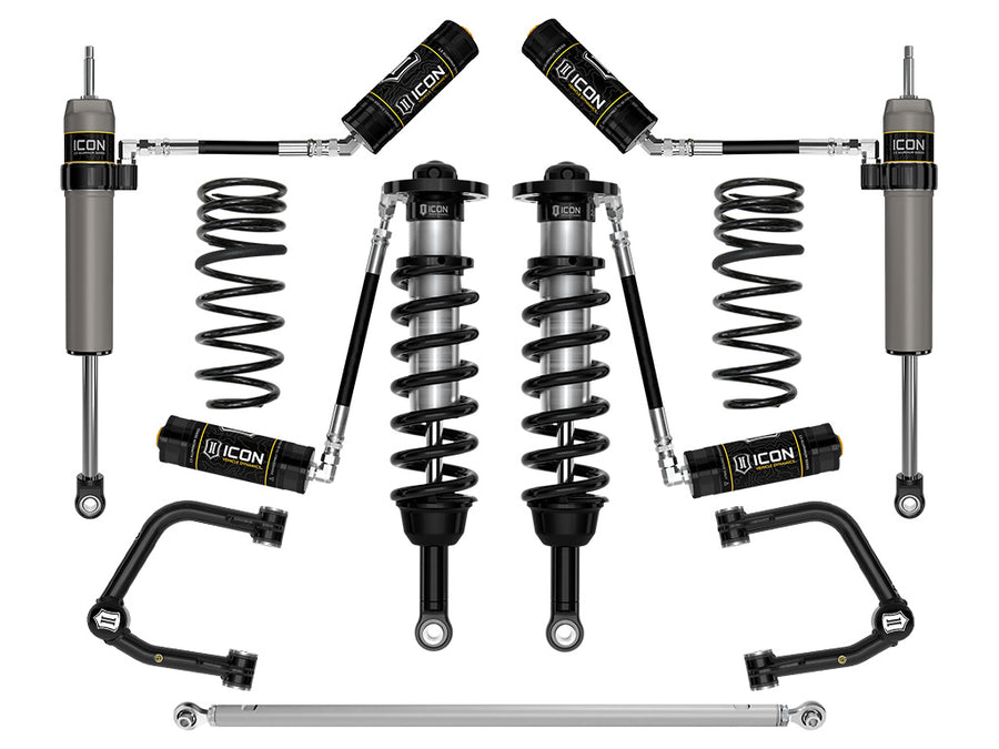 ICON 2025 Toyota 4Runner 2WD 1.25-3" Lift Stage 6 Suspension System Tubular