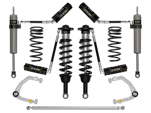 ICON 2025 Toyota 4Runner 2WD 1.25-3" Lift Stage 6 Suspension System Billet