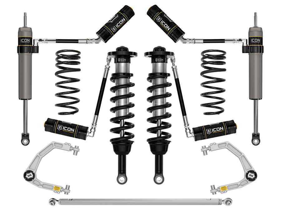 ICON 2025 Toyota 4Runner 2WD 1.25-3" Lift Stage 6 Suspension System Billet