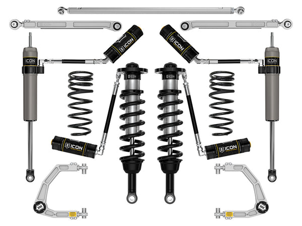ICON 2025 Toyota 4Runner 2WD 1.25-3" Lift Stage 7 Suspension System Billet