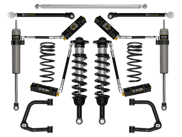 ICON 2025 Toyota 4Runner 2WD 1.25-3" Lift Stage 8 Suspension System Tubular