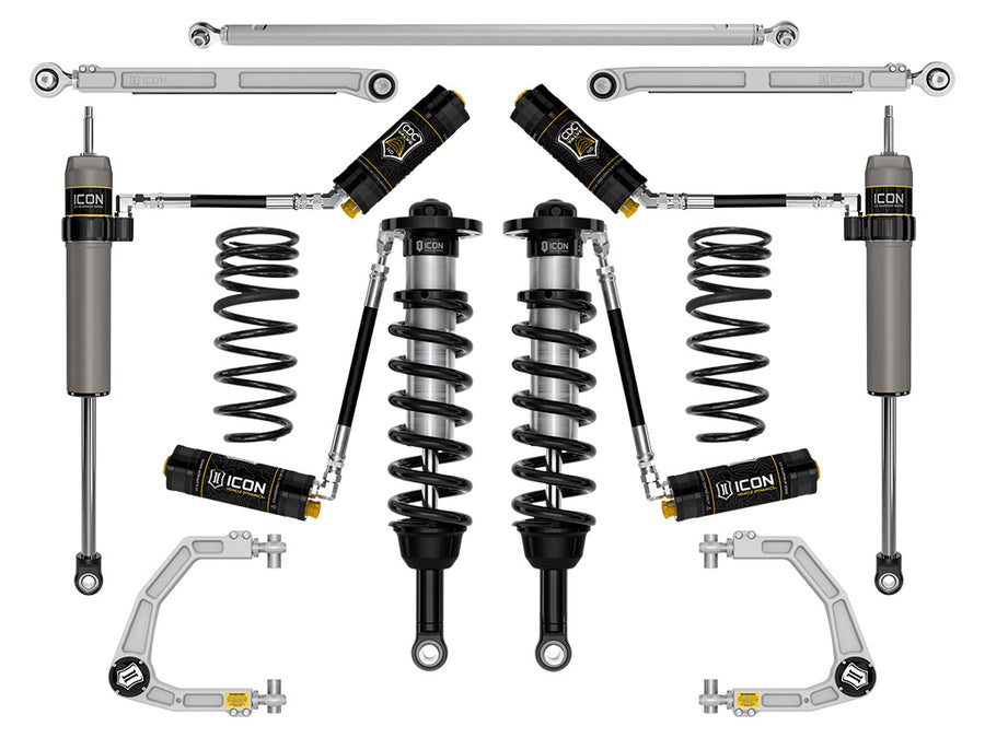 ICON 2025 Toyota 4Runner 2WD 1.25-3" Lift Stage 8 Suspension System Billet