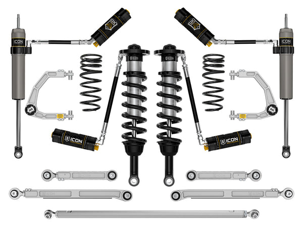 ICON 2025 Toyota 4Runner 2WD 1.25-3" Lift Stage 10 Suspension System Billet