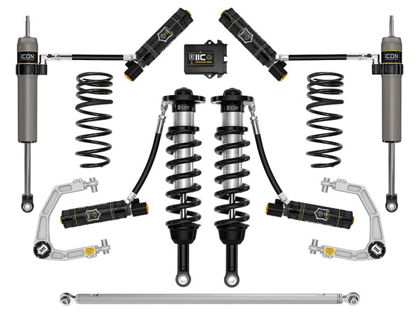 ICON 2025 Toyota 4Runner 2WD 1.25-3" Lift Stage 12 Suspension System Billet