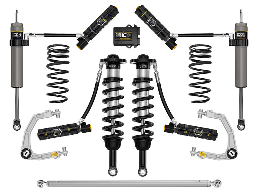 ICON 2025 Toyota 4Runner 2WD 1.25-3" Lift Stage 12 Suspension System Billet