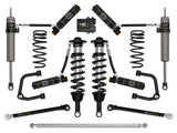 ICON 2025 Toyota 4Runner 2WD 1.25-3" Lift Stage 13 Suspension System Tubular