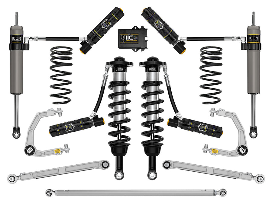 ICON 2025 Toyota 4Runner 2WD 1.25-3" Lift Stage 13 Suspension System Billet