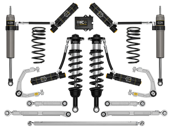 ICON 2025 Toyota 4Runner 2WD 1.25-3" Lift Stage 14 Suspension System Billet
