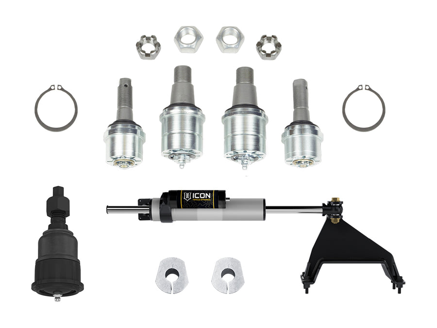ICON 2005-2022 Ford F-250/F-350 Super Duty 4WD Ultimate Front End Kit Stage 4
