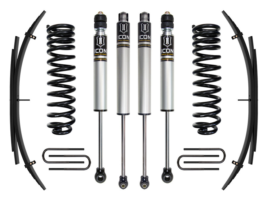 ICON 2017-2019 Ford F-250/F-350 4WD Diesel 2.5" Lift Stage 1 Suspension System W/ Expansion Packs