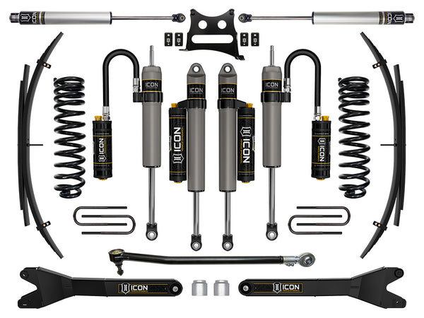 ICON 17-19 Ford F250/F350 4WD 2.5" Lift Stage 6 Suspension Sys W/ Leaf Spring