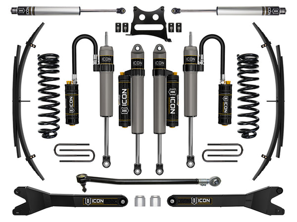 ICON 20-22 Ford F250/F350 4WD 2.5" Lift Stage 6 Suspension Sys W/ Leaf Spring