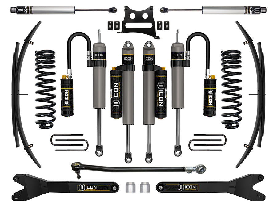 ICON 20-22 Ford F250/F350 4WD 2.5" Lift Stage 6 Suspension Sys W/ Leaf Spring