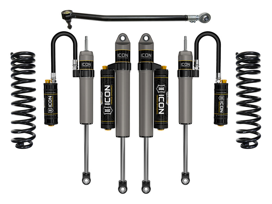 ICON 2023 Ford F-250/F-350 Super Duty 4WD Gas 2.5" Lift Stage 4 Suspension System