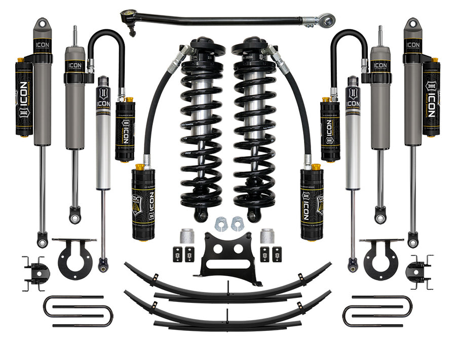 ICON 2017-2022 Ford F-250/F-350 Super Duty 4WD 2.5-3" Lift Stage 5 Coilover System W/ Expansion Packs