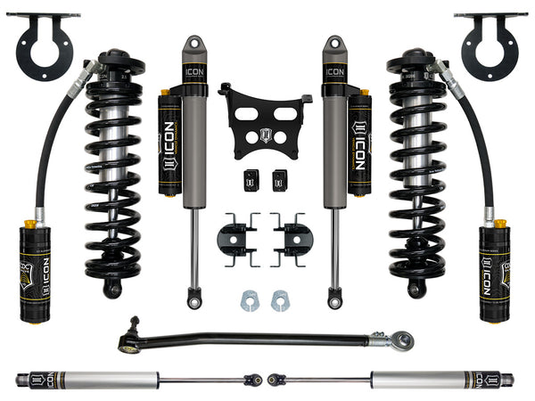 ICON 2023 Ford F-250/F-350 Super Duty 4WD 2.5-3" Lift Stage 4 Coilover Conversion System