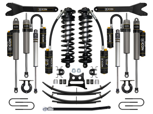 ICON 08-10 Ford F250/F350 2.5-3" Lift Stage 6 Coilover System W/ Leaf Springs