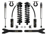 ICON 2023-2025 Ford F-250/F-350 Super Duty 4WD 2.5-3" Lift Stage 1 Coilover Conversion System W/ Radius Arms