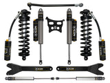 ICON 2023-2025 Ford F-250/F-350 Super Duty 4WD 2.5-3" Lift Stage 4 Coilover Conversion System With Radius Arms