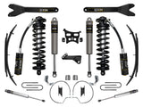 ICON 2023-2025 Ford F-250/F-350 Super Duty 4WD 4-5.5" Lift Stage 3 Coilover Conversion System W/ Radius Arms & Expansion Packs