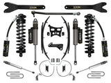 ICON 2023-2025 Ford F-250/F-350 Super Duty 4WD 4-5.5" Lift Stage 4 Coilover Conversion System W/ Radius Arms & Expansion Packs