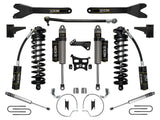 ICON 2023-2025 Ford F-250/F-350 Super Duty 4WD 4-5.5" Lift Stage 4 Coilover Conversion System W/ Radius Arms
