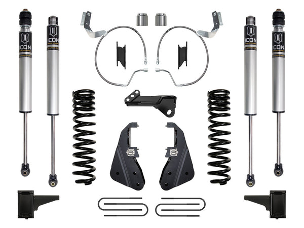 ICON 2023-2025 Ford F-250/F-350 Super Duty 4WD Gas 4.5" Lift Stage 1 Suspension System