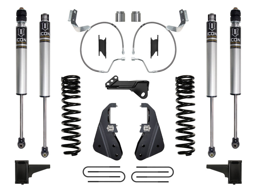 ICON 2023-2025 Ford F-250/F-350 Super Duty 4WD Gas 4.5" Lift Stage 1 Suspension System