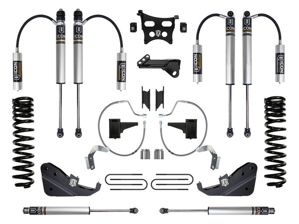 ICON 2023-2025 Ford F-250/F-350 Super Duty 4WD Gas 4.5" Lift Stage 2 Suspension System