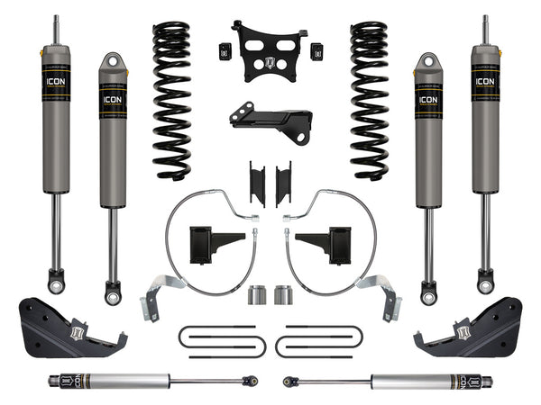 ICON 2023-2025 Ford F-250/F-350 Super Duty 4WD Gas 4.5" Lift Stage 3 Suspension System