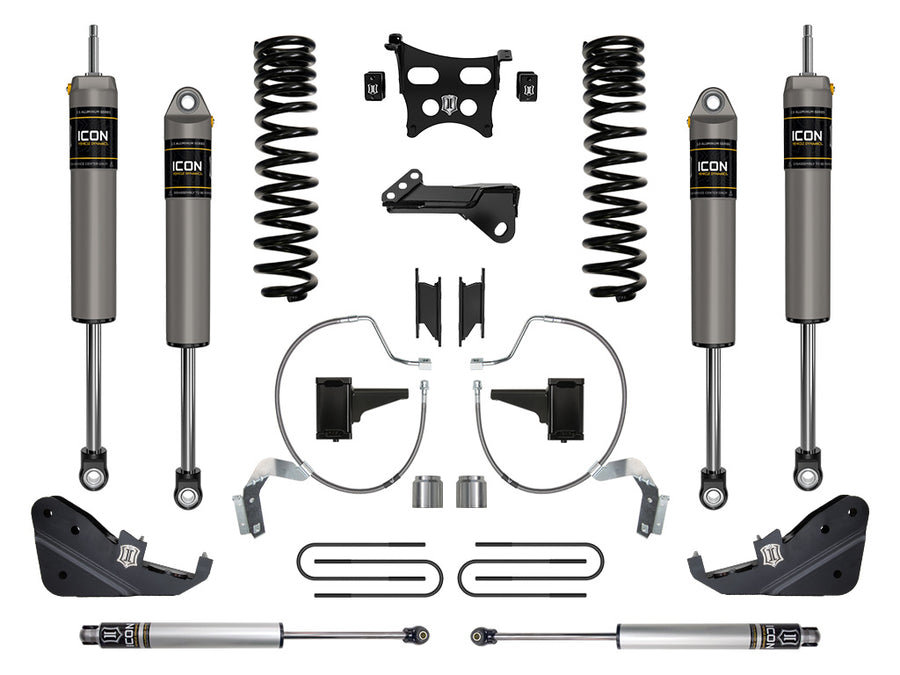 ICON 2023-2025 Ford F-250/F-350 Super Duty 4WD Gas 4.5" Lift Stage 3 Suspension System