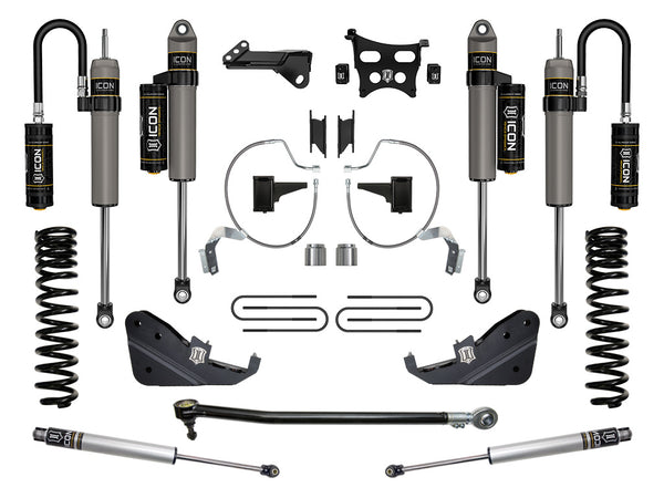 ICON 2023-2025 Ford F-250/F-350 Super Duty 4WD Gas 4.5" Lift Stage 4 Suspension System