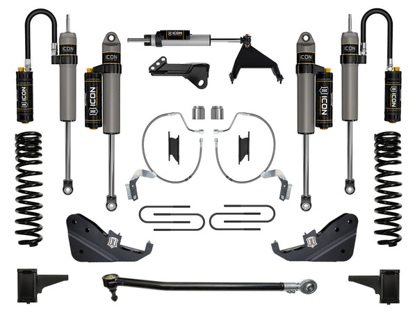 ICON 2023-2025 Ford F-250/F-350 Super Duty 4WD Gas 4.5" Lift Stage 5 Suspension System