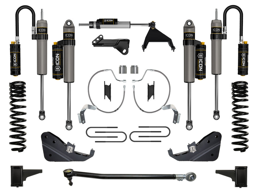 ICON 2023-2025 Ford F-250/F-350 Super Duty 4WD Gas 4.5" Lift Stage 5 Suspension System