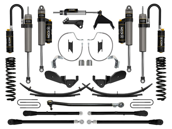 ICON 2023-2025 Ford F-250/F-350 Super Duty 4WD Gas 4.5" Lift Stage 7 Suspension System W/ Expansion Packs