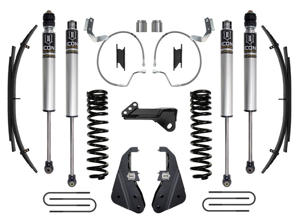 ICON 2023-2025 Ford F-250/F-350 Super Duty 4WD Diesel 4.5" Lift Stage 1 Suspension System W/ Expansion Packs