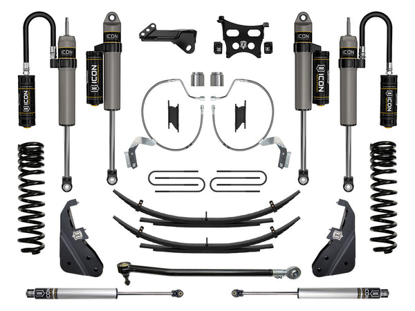 ICON 2023-2025 Ford F-250/F-350 Super Duty 4WD Diesel 4.5" Lift Stage 4 Suspension System W/ Expansion Packs