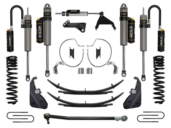 ICON 2023-2025 Ford F-250/F-350 Super Duty 4WD Diesel 4.5" Lift Stage 5 Suspension System W/ Expansion Packs