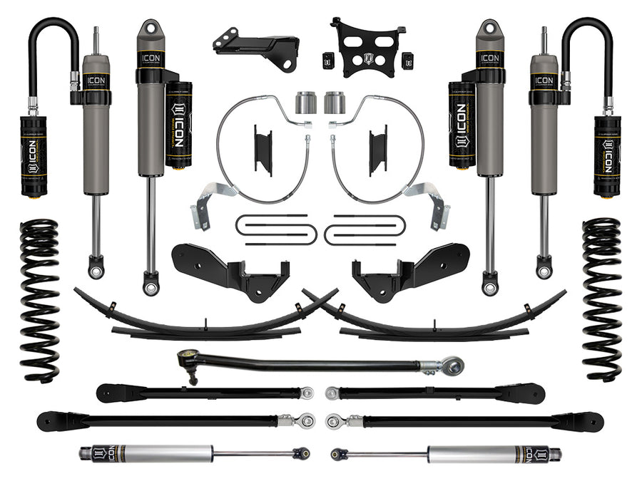 ICON 2023-2025 Ford F-250/F-350 Super Duty 4WD Diesel 4.5" Lift Stage 6 Suspension System W/ Expansion Packs