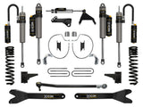 ICON 2023-2025 Ford F-250/F-350 Super Duty 4WD Diesel 4.5" Lift Stage 5 Suspension System W/ Radius Arms