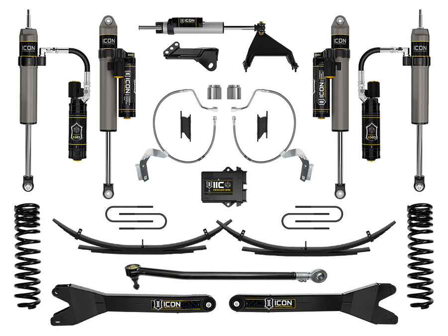 ICON 2023-2025 Ford F-250/F-350 Super Duty 4WD Diesel 4.5" Lift Stage 8 Suspension System W/ Radius Arms & Expansion Packs