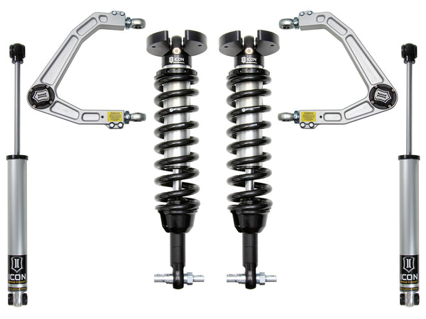 ICON 2019-2023 GM 1500 1.5-3.5" Lift Stage 2 Suspension System Billet UCA