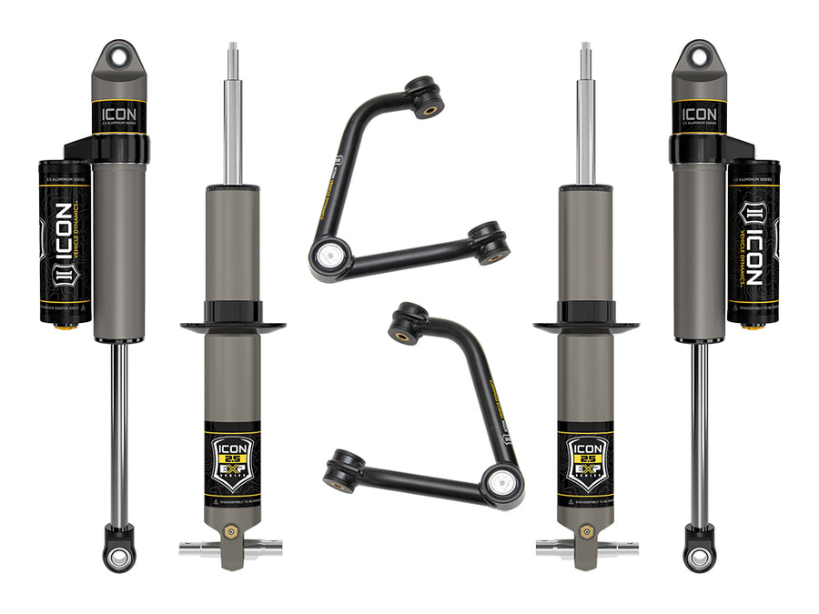 ICON 19-23 GM 1500 2.375-3.75" Lift Stage 3 EXP Suspension System Tubular