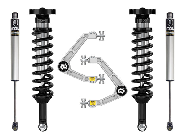 ICON 2023-2024 Chevrolet Colorado WT LT & Z71 1.75-2.5" Lift Stage 2 Suspension System W/ Billet Upper Control Arms