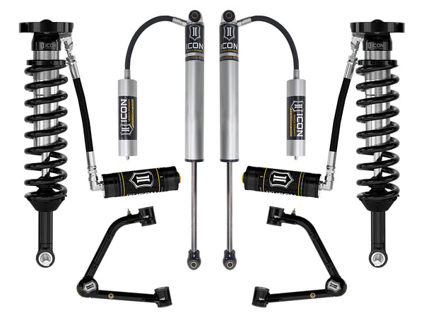 ICON 2023-2024 GMC Canyon AT4 Denali & Elevation/Chevrolet Colorado Trail Boss 1.75-2.5" Lift Stage 3 Suspension System W/ Tubular Upper Control Arms