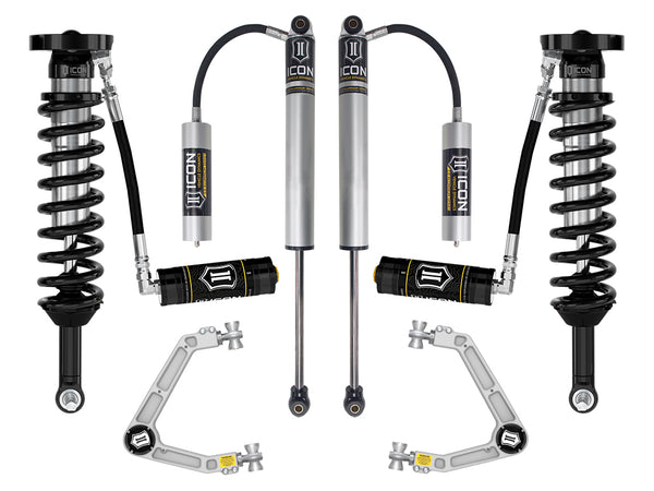 ICON 2023-2024 GMC Canyon AT4 Denali & Elevation/Chevrolet Colorado Trail Boss 1.75-2.5" Lift Stage 3 Suspension System W/ Billet Upper Control Arms